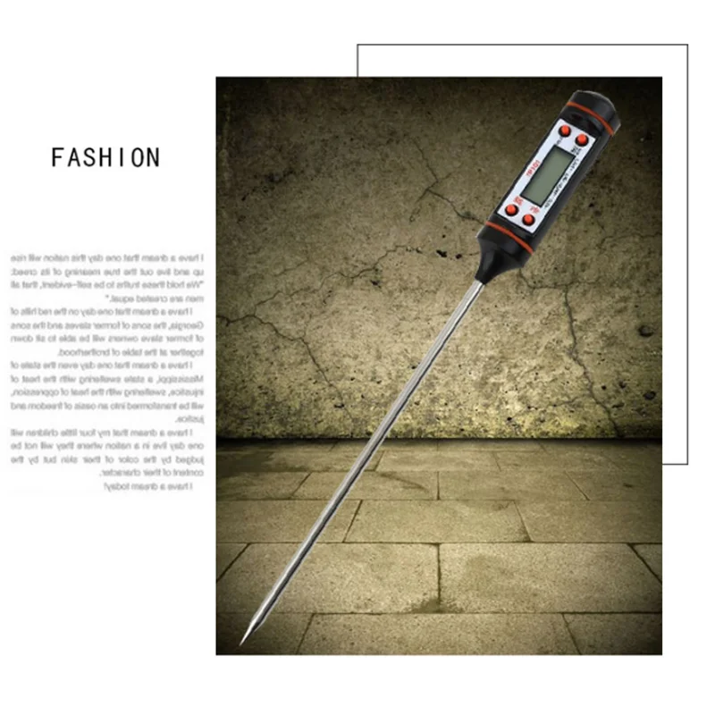 Цифровой кухонный термометр для мяса электронный измеритель температуры