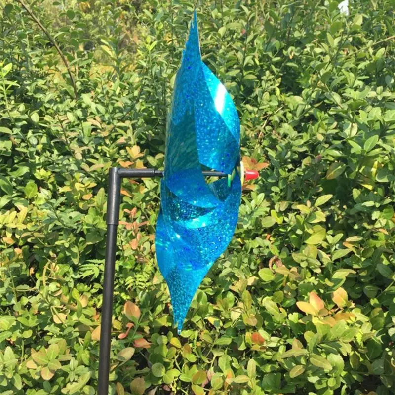 Ветряной Спиннер детские подарки для детей украшение сада вращающаяся блестящая