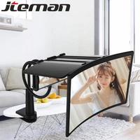hd 12%e2%80%9c mobile phone screen amplifier projection 3d cinema enlarge curved display screen magnifier lazy stand bed desktop holder