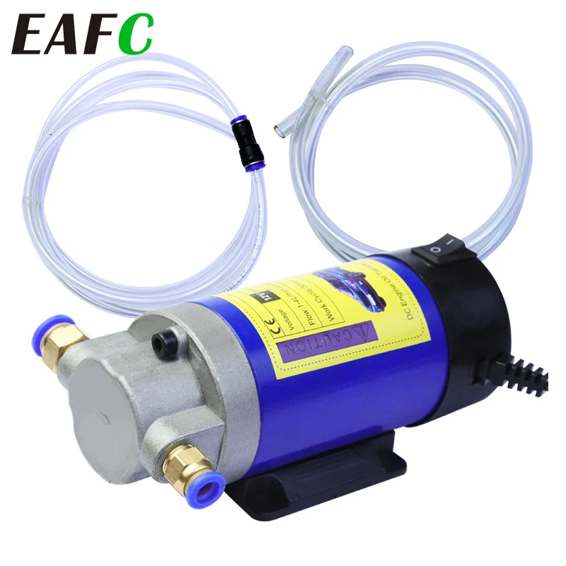 12 В Электрический насос для замены всасывания перекачки масла 1 4л/мин моторный