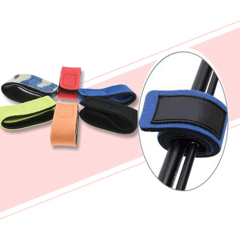 

2pcs Velcro Fishing Rod Strap Diving Material Non-slip Fishing Gear Accessories Fishing Rod Strap Holder Fishing Gear Accessorie