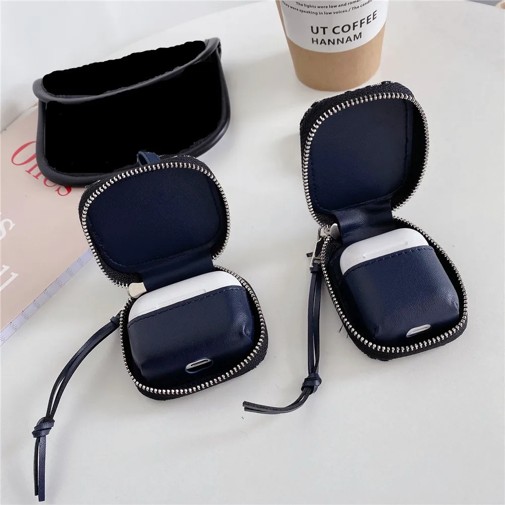 

Cover for airpods Case French luxury brand earphone storage bag Cases For airpods pro 3 Case Dio lanyard Cute leather protector