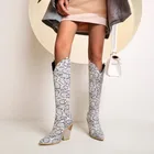 Женские высокие ботинки на танкетке, зимние ботинки с острым носком, женская обувь, кожаные ботинки на молнии, женская модная обувь