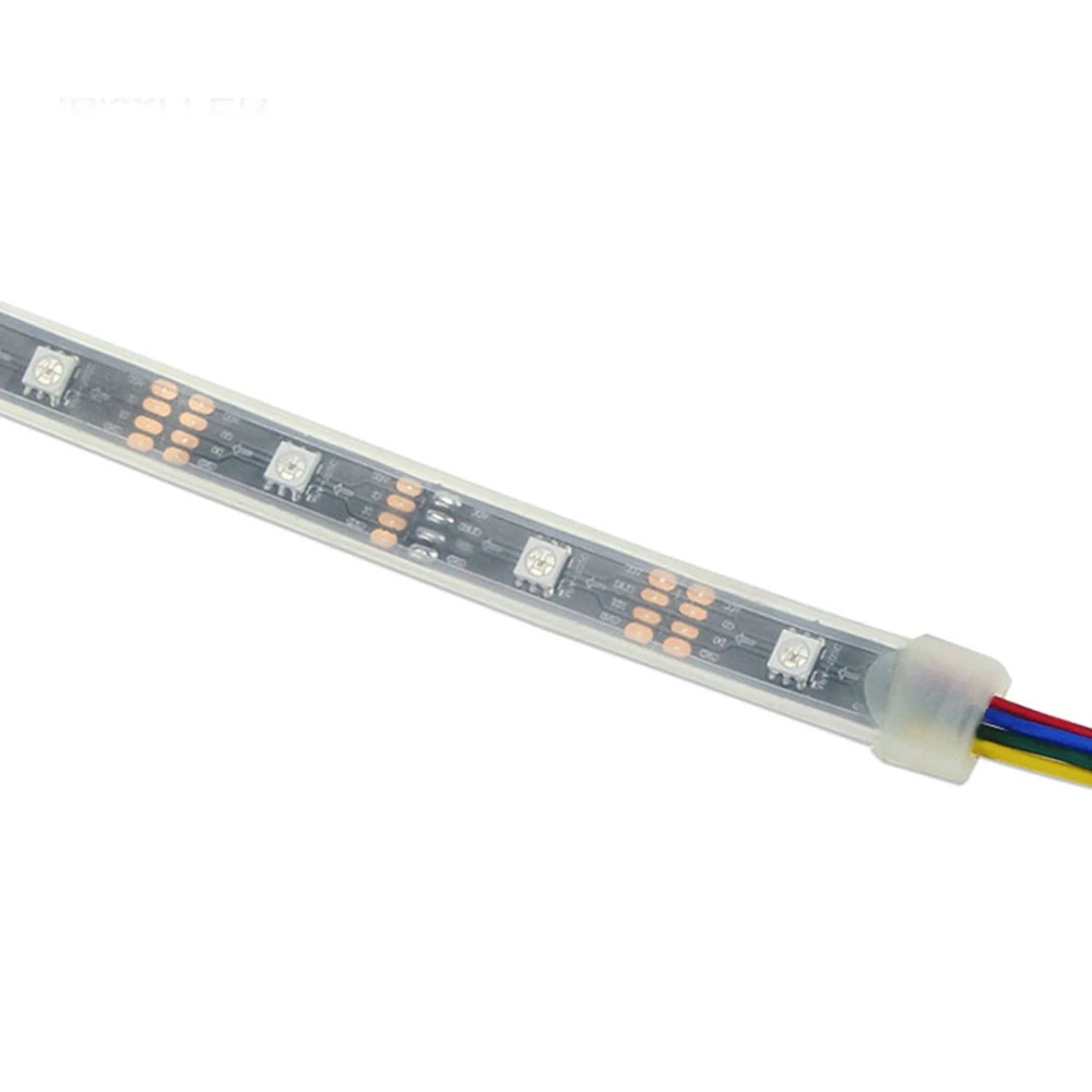 Адресная Гибкая светодиодная Пиксельная лента APA102 с 30 пикселями