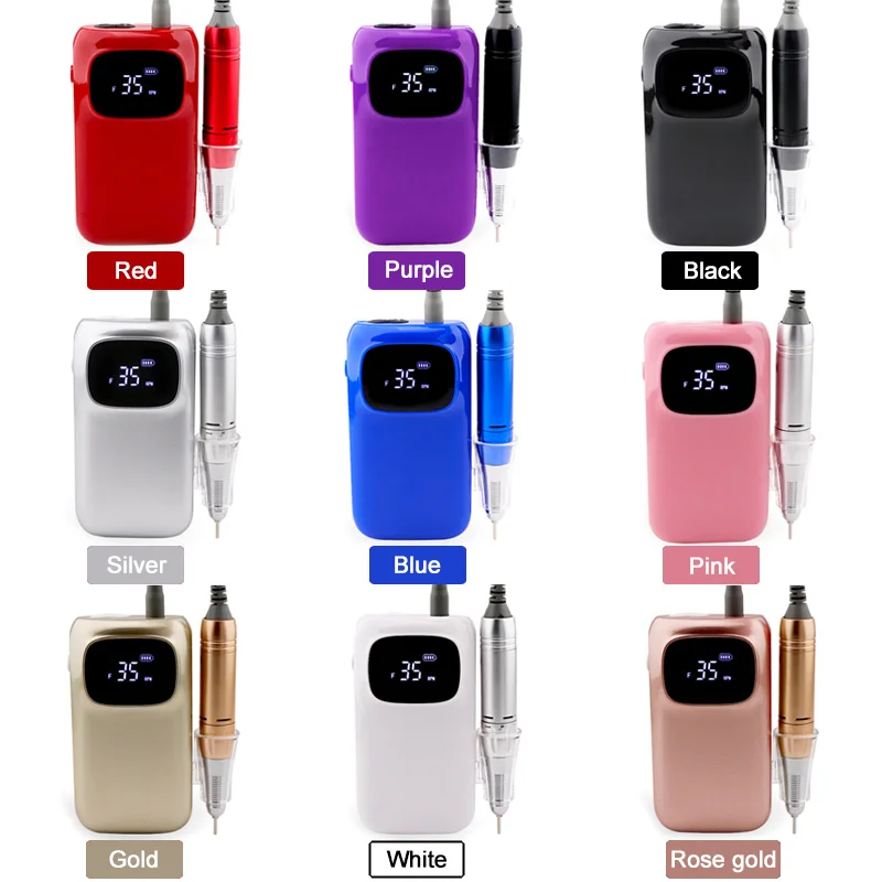 Фрезер для ногтей сверлильный станок сверло набор Беспроводная лампа дрель