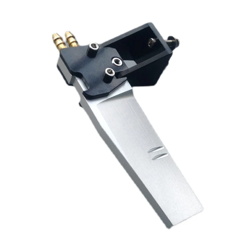 

1Set CNC Aluminum Length 100mm Mid-mounted Suction Rudder Water Absorbing DIY for RC 0.8-1Meter CAT Catamarans Speedboat