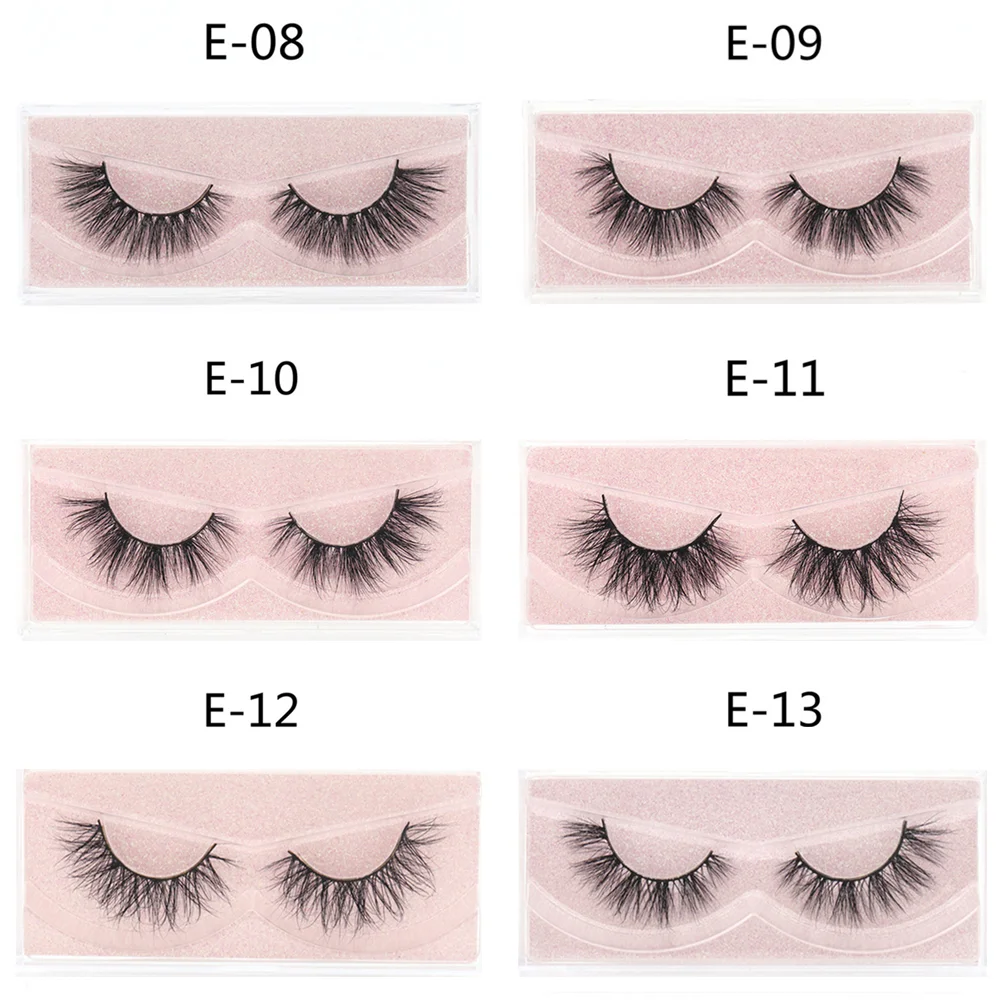 Оптовая продажа ресниц ручной работы накладные ресницы драматические E11