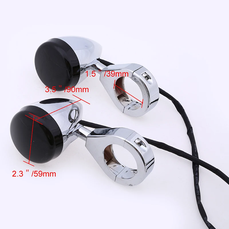 4 шт. универсальные мотоциклетные светодиодсветодиодный поворотные сигналы