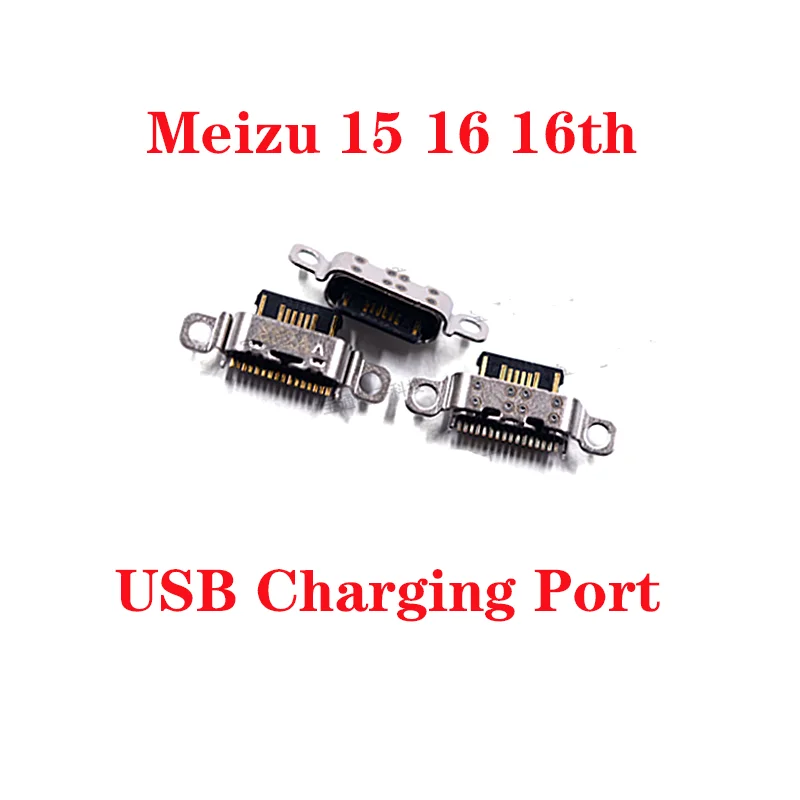 Задняя вилка для Meizu 15 plus 16 16th Note 9 8 16X USB интерфейс зарядки|Шлейфы мобильных