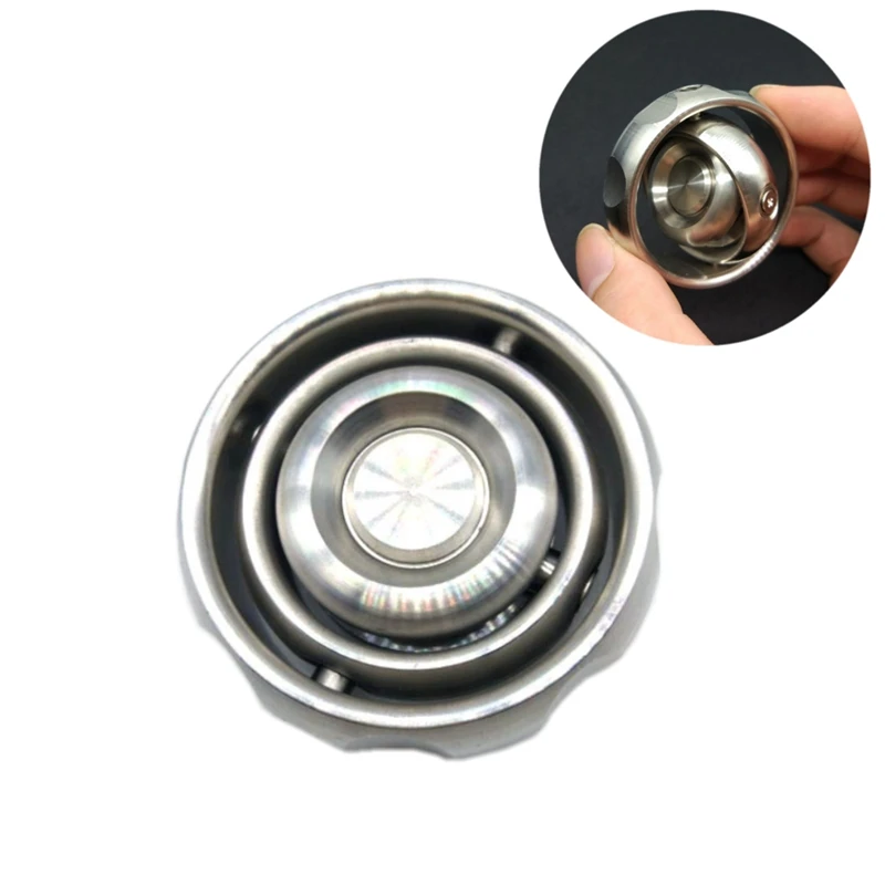 Металлический гироскоп для пальцев вращающийся игрушка декомпрессии гироскопа |