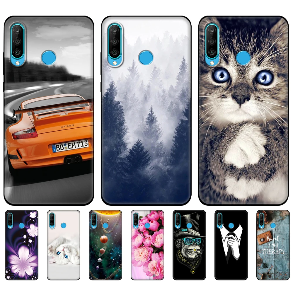 

For honor 20s case silicon tpu soft phone covers for huawei honor 20 S back bumper etui coque full protection black tpu case