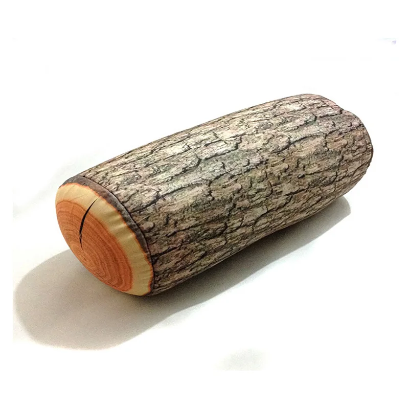 Симпатичные Круглые деревянные подушки мягкая плюшевая подушка для стула