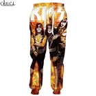 Новинка CLOOCL рок-певец KISS Band 3D принт для мужчин и женщин повседневные Модные брюки осенние горячие продажи брюки Прямая поставка