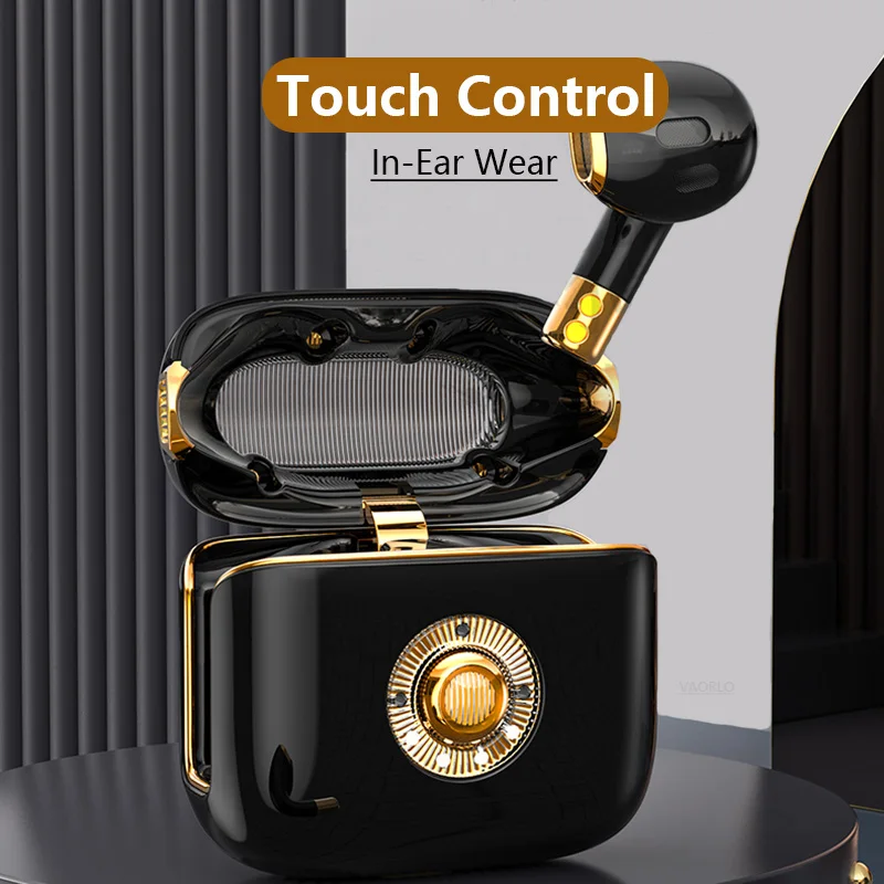 Новинка роскошные наушники TWS с Bluetooth в стиле ретро Hi-Fi проводные супербасами