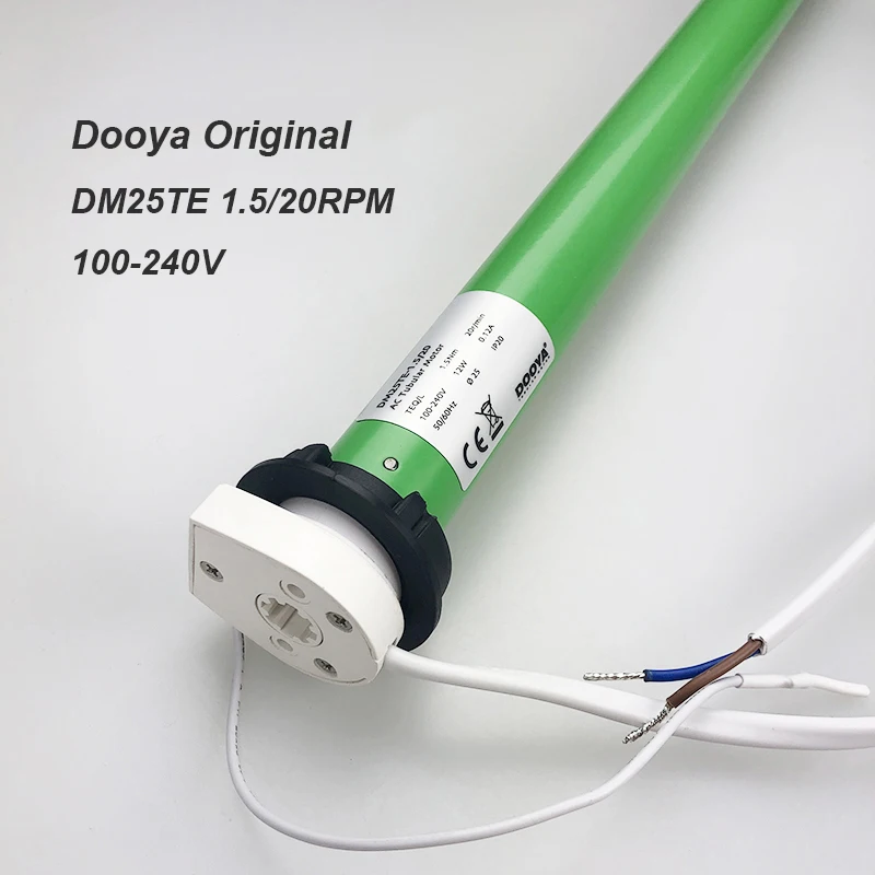 Бесплатная доставка мотор Dooya DM25TE 1.1n 1.5n 433 МГц 100 В-240 В для трубки диам.38 мм с