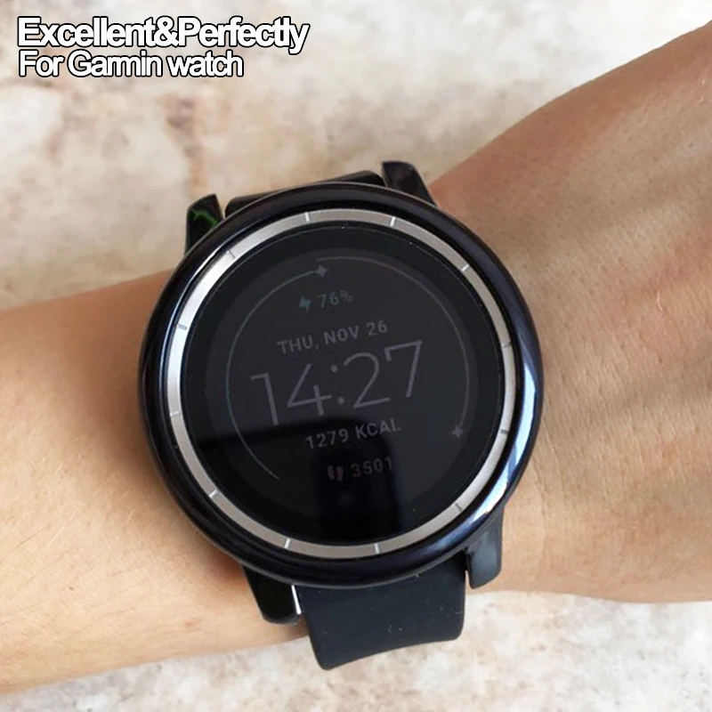 Soft TPU watch bumper for Garmin Fenix 5 5X plus Venu 2 2s Silicone Case Cover Vivoactive 4s 4 3 music | Электроника