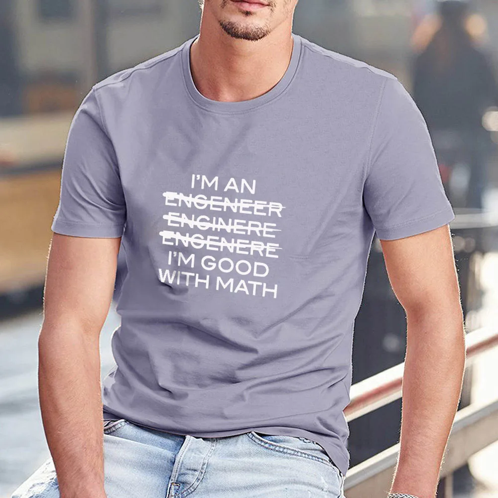 

Men's T Shirt Short Sleeve Round Neck Tee Summer Fashion Casual Men's Tops
