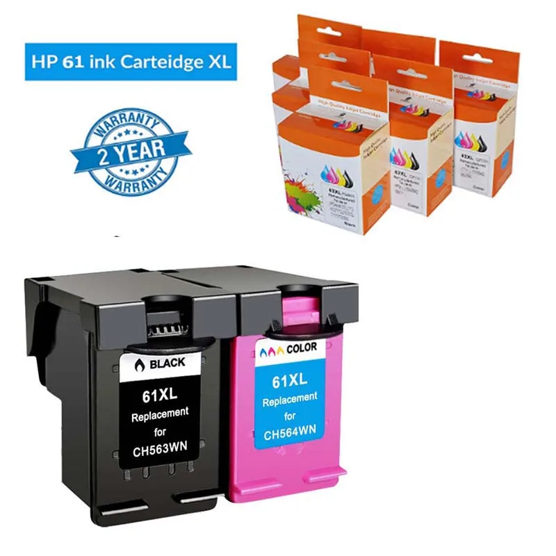 Чернильный картридж 61xl совместимый с hp 61 XL xl для принтера Envy 4500 4502 5530 Deskjet 1050 2050 3050