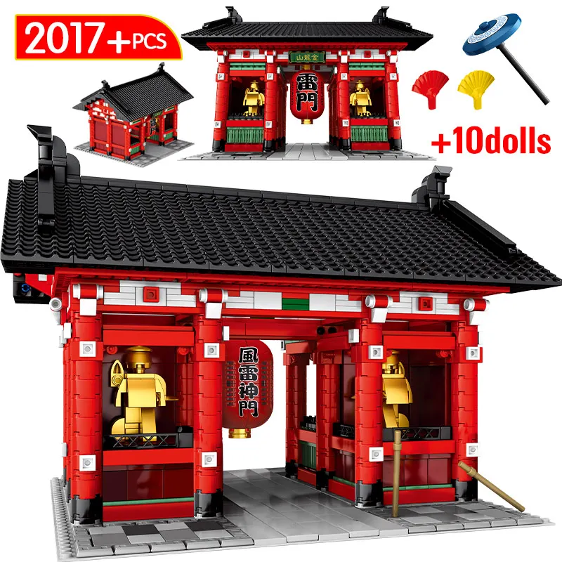 

2017PCS City Figures Architecture Street View Classical House Building Blocks Assembly Educational Bricks Toys For Kids