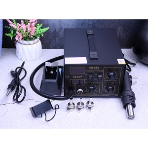 Паяльная станция YIHUA 852D +, паяльная станция с воздушным потоком, 2 в 1