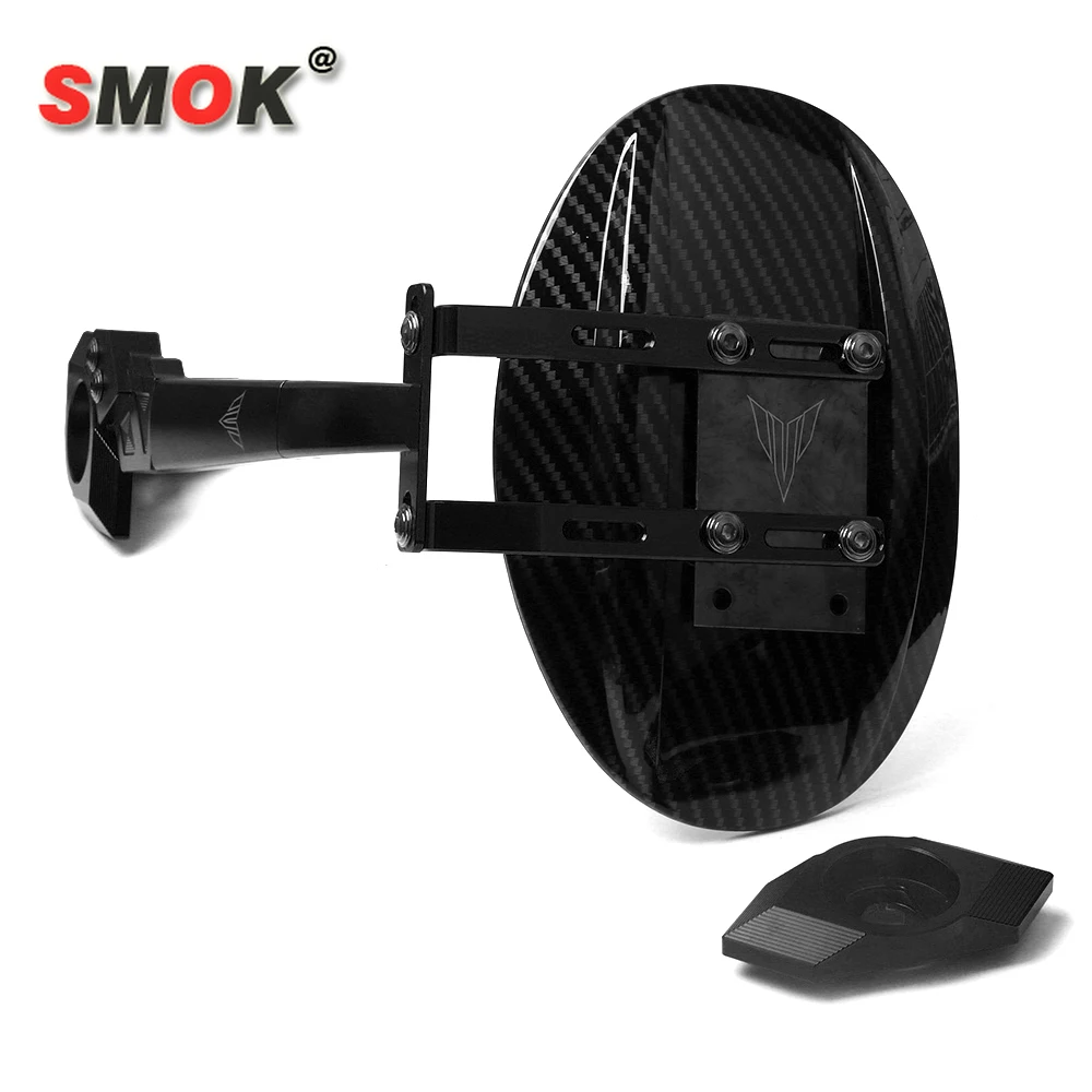 

SMOK For Yamaha MT-07 MT07 FZ-07 MT 07 2014-2017 Motorcycle Rear Fender ABS & CNC Aluminum Alloy Mudguard With Mounting Bracket