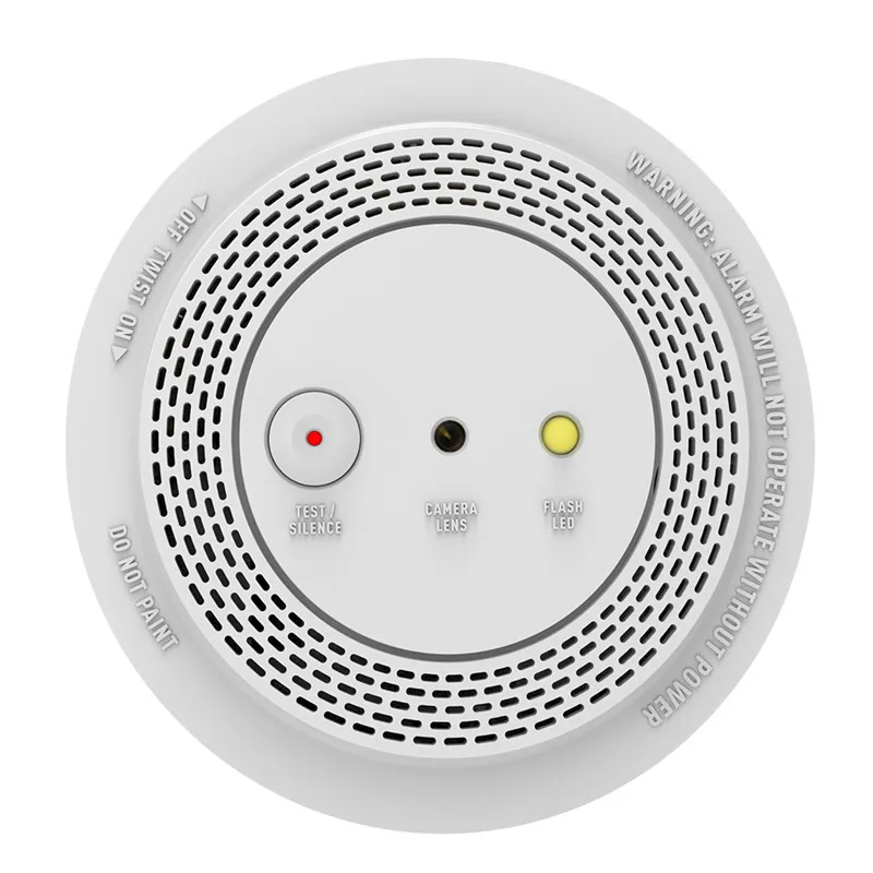 WM2 Honeywell Fire Alarm Sensor Smoke Detector Work With Multifunction Gateway 2 Smart Home Security APP Remote video monitoring |