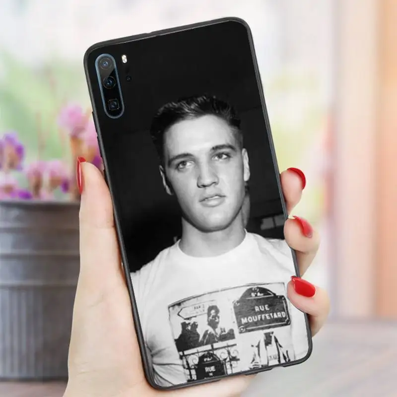 

Elvis Presley famous singer Kiss Phone Case For Huawei honor Mate P 10 20 30 40 i 9 8 pro x Lite smart 2019 nova 5t