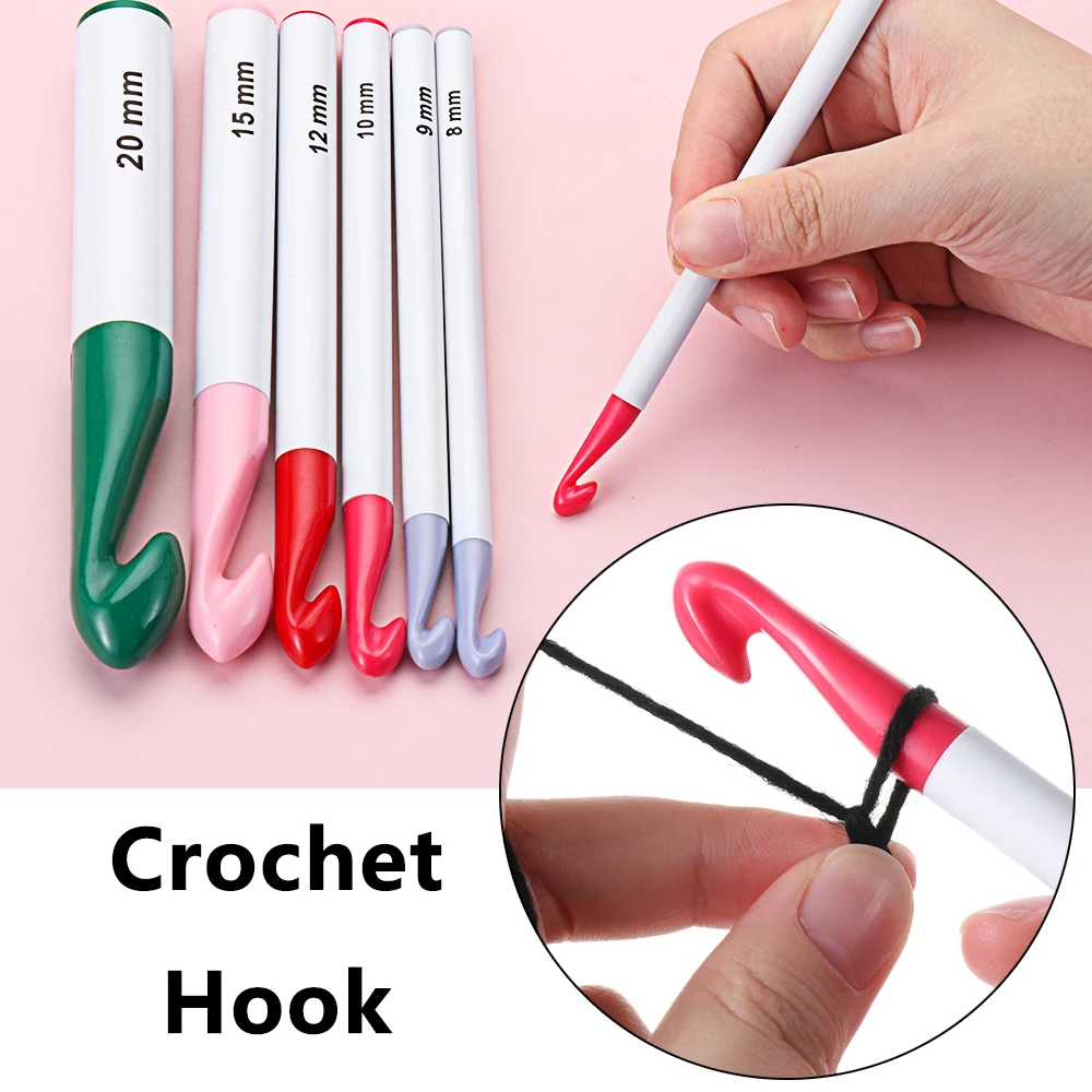 7 шт. многоцветные пластиковые спицы с эргономичной ручкой 7-20 мм | Дом и сад