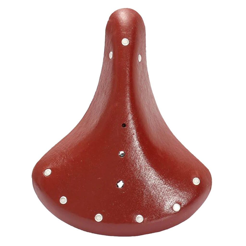 

Classic Bicycle Leather Saddle Retro Vintage Style Road Bike Mountain Bike Seat Saddle Replacement