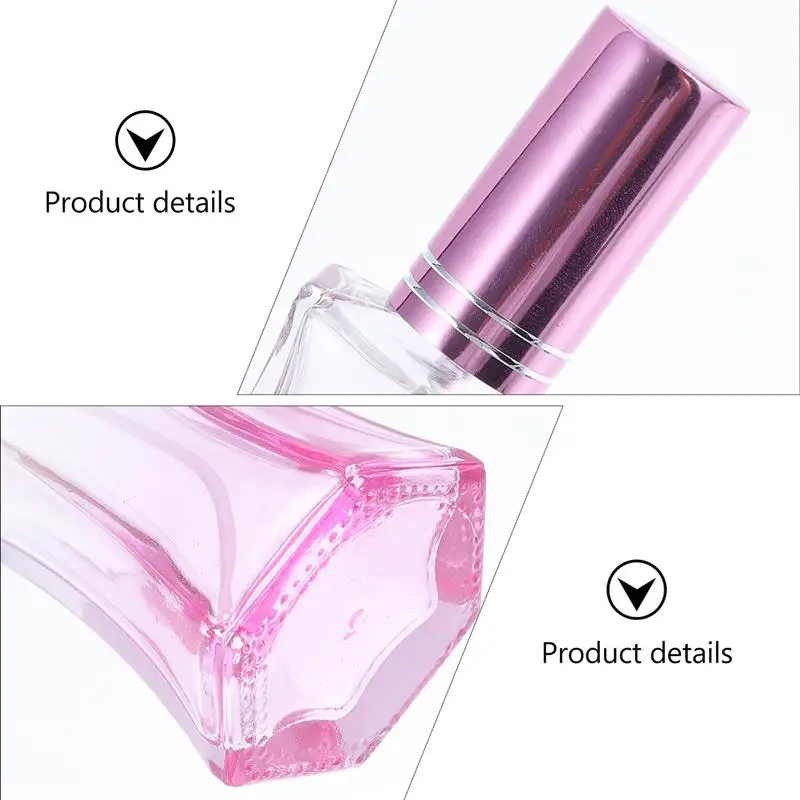 

3pcs 20ml Essential Oil Bottle Perfume Bottle Glass Delicate Creative Refillable Bottle