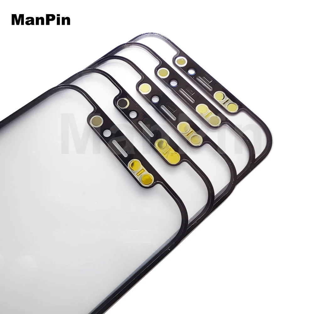 AAA for iP 12Pro Max Mini 11 Pro XS X Screen Glass With OCA Film Original Hole Lens LCD Touch Display Front Panel Replace Repair | Мобильные