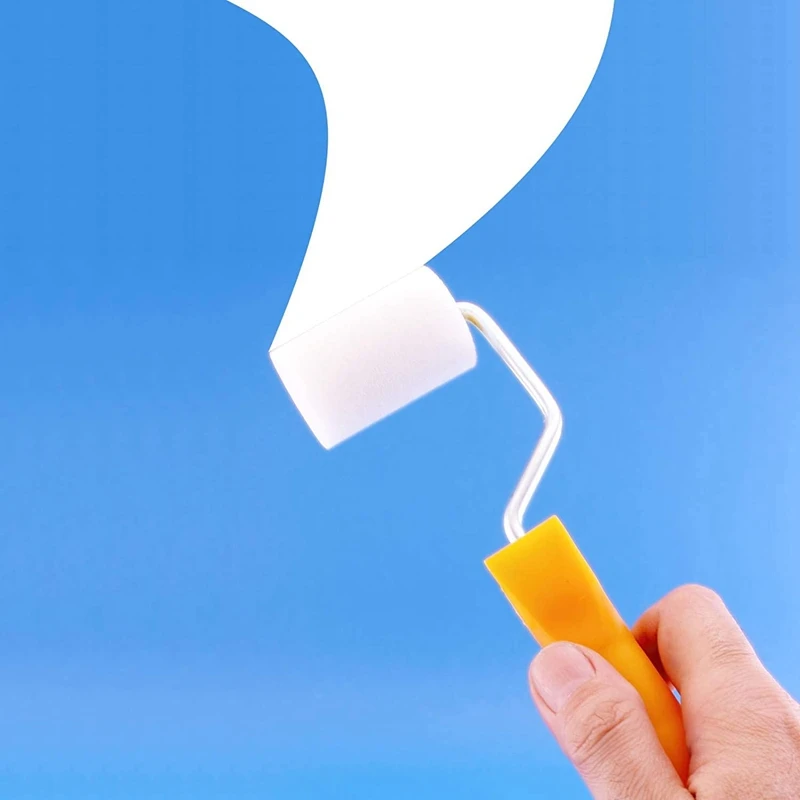 Набор мини-валиков для покраски комплект из 6 предметов 2 дюйма маленький лоток