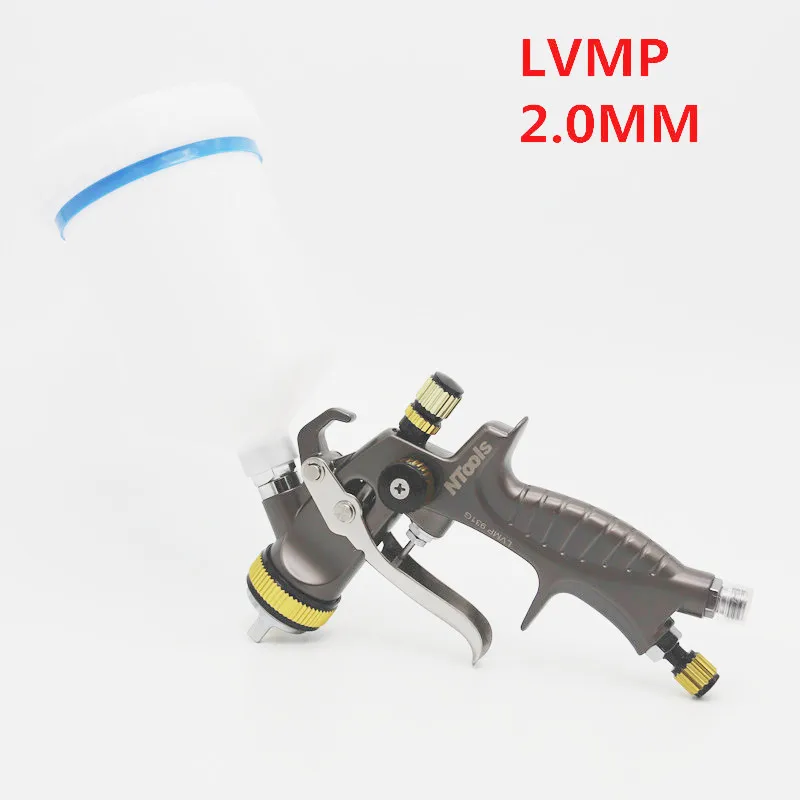 1.8mm nozzle LVMP пистолет-распылитель 1,3 мм гравитационного типа краскопульт 600 мл распылитель краски Краскораспылитель Профессиональный пистолет - Цвет: 1.8mm nozzle