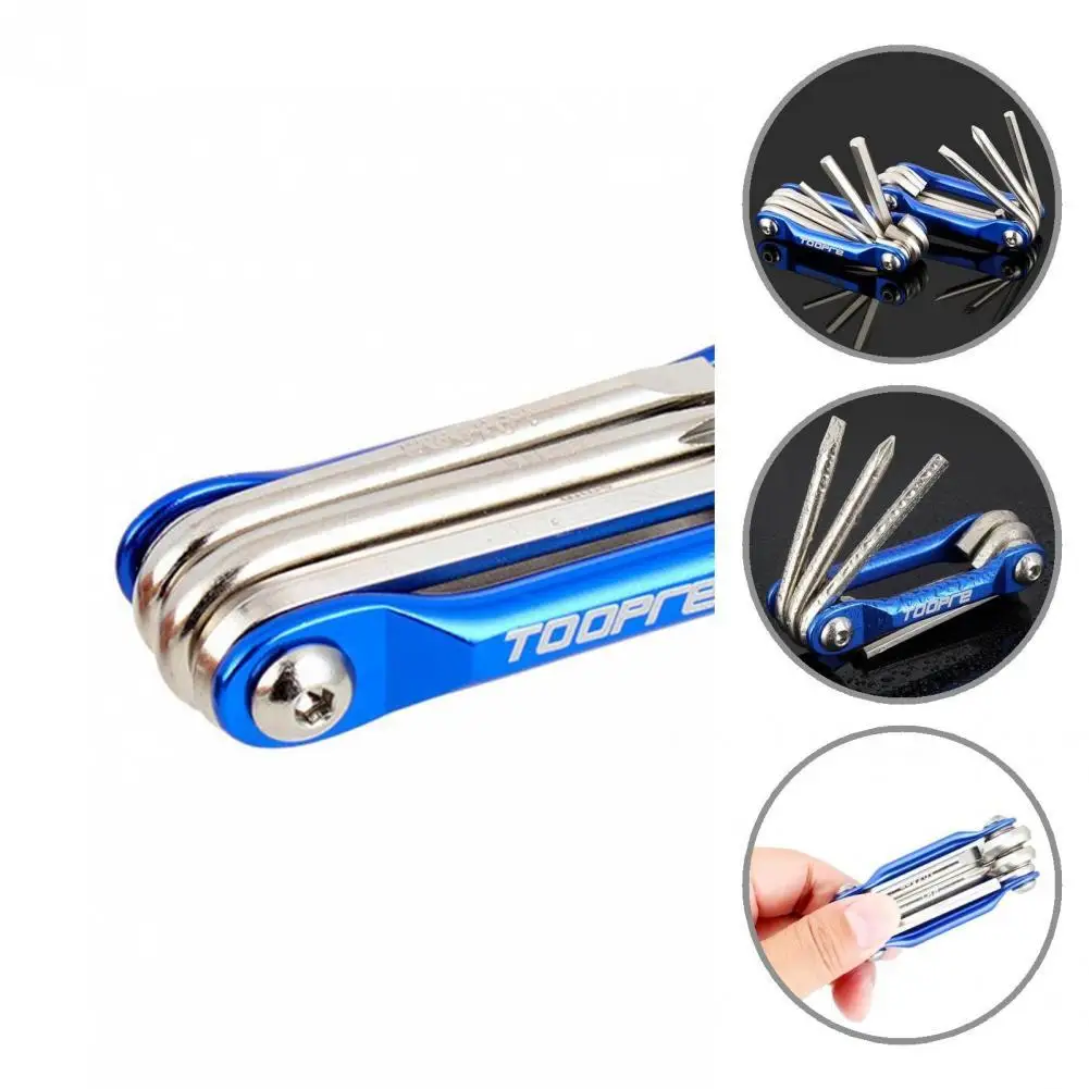 

Vibrant Color Bicycle Tool Shock Absorbing Mini Wrenches Set for Outdoor