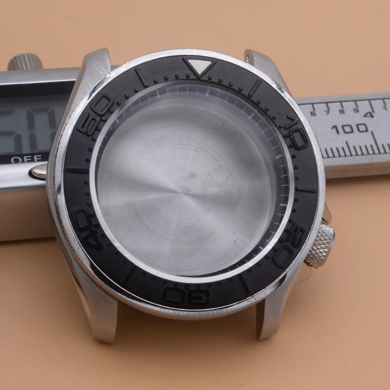 

41mm Watch case NH35 case fit seiko SKX007 SKX008 SKX009 4R/6R NH35 NH36 Movement Water Ghost Watch case Modified Accessories