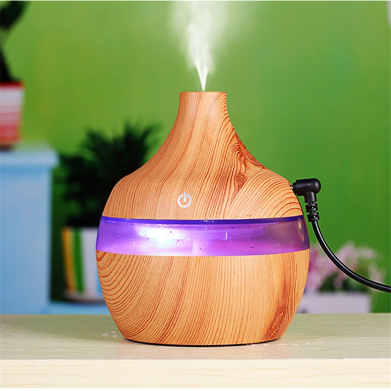 Wood Grain Aromatherapy USB Humidifier Drops Water Air Purification essential oil aroma diffuser Creative home grain | Бытовая техника