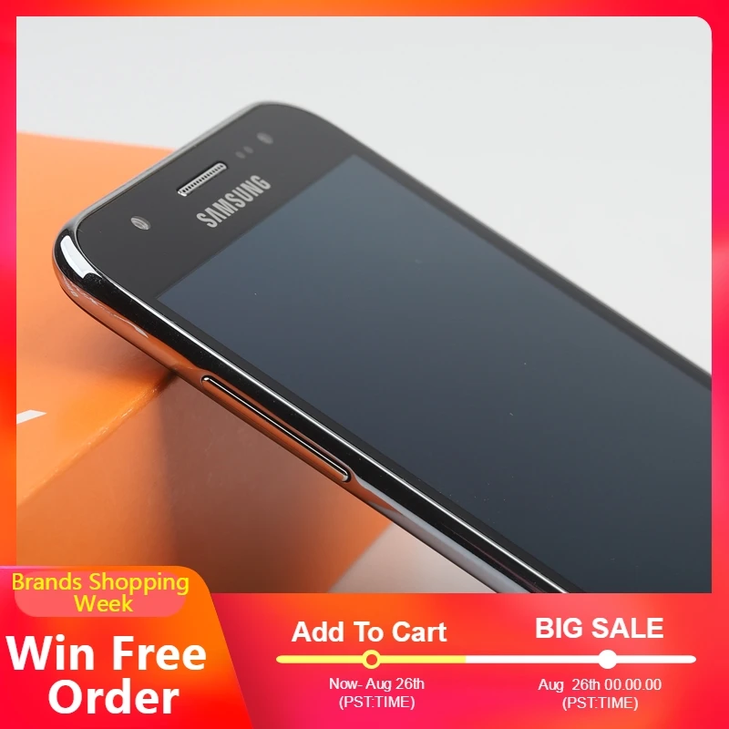 Оригинальный разблокированный samsung Galaxy J5 J500F 2015 5 0 "ЖК-экран Android