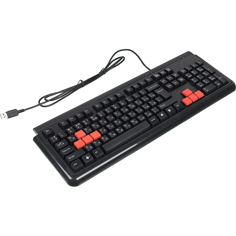 Клавиатура A4 X7 G300 черный USB for gamer|Клавиатуры| |