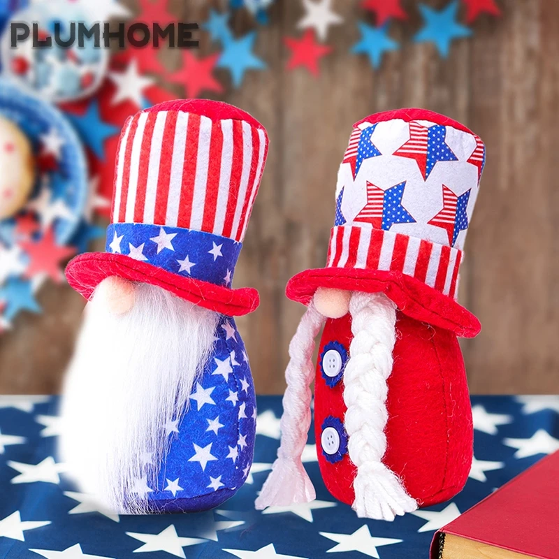 Новый День Независимости Безликий кукла плюшевые игрушки куклы украшения в виде