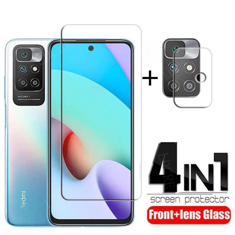For Xiaomi Redmi 10 2022 Glass For Redmi 10 2022 Tempered Glass Phone Film Screen Protector For Redmi Redmi 10 2022 Lens Glass