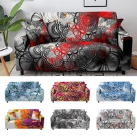 mandala elastic sofa covers for living room sectional corner sofa slipcover couch cover sofa protector home decor 1234 seat