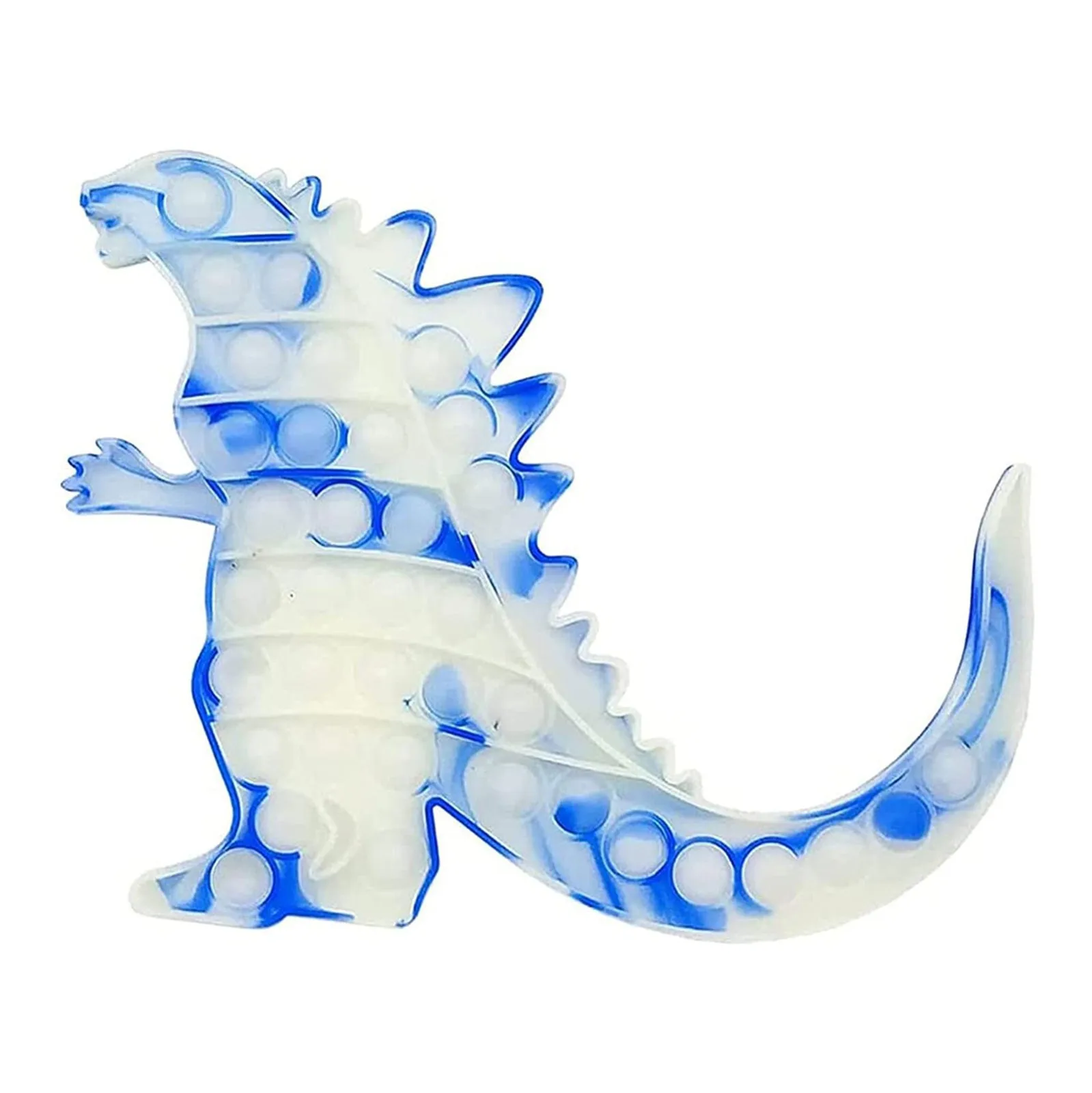 Dinosaurio luminoso Fidget Juguetes | Juguetes Fidget | Fidget juguetes empujar burbuja sensorial juguete para el autismo de alivio de estr&eacute;s juguetes para adultos chico Anti-estr&eacute;s Pack de Juguetes-2