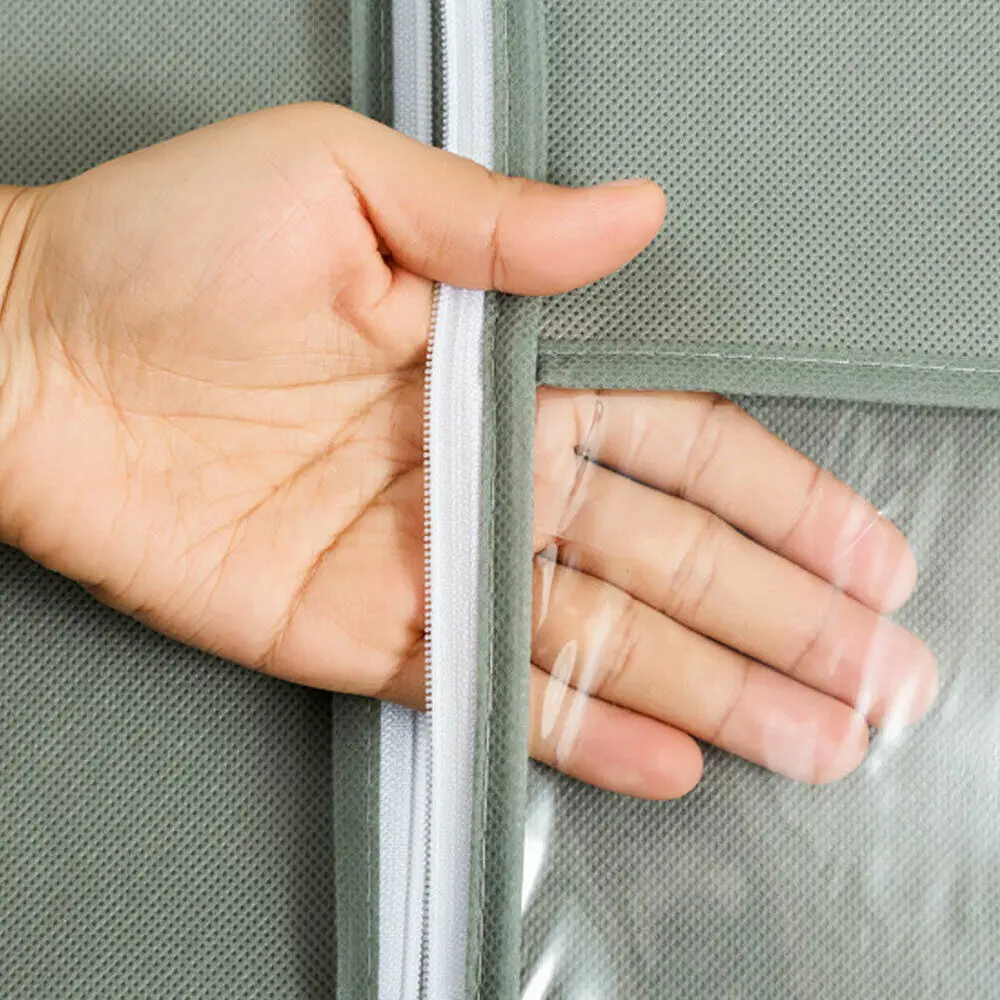 1 шт. 3 размера Дышащая пыли мешки для хранения одежды костюм пальто одежда