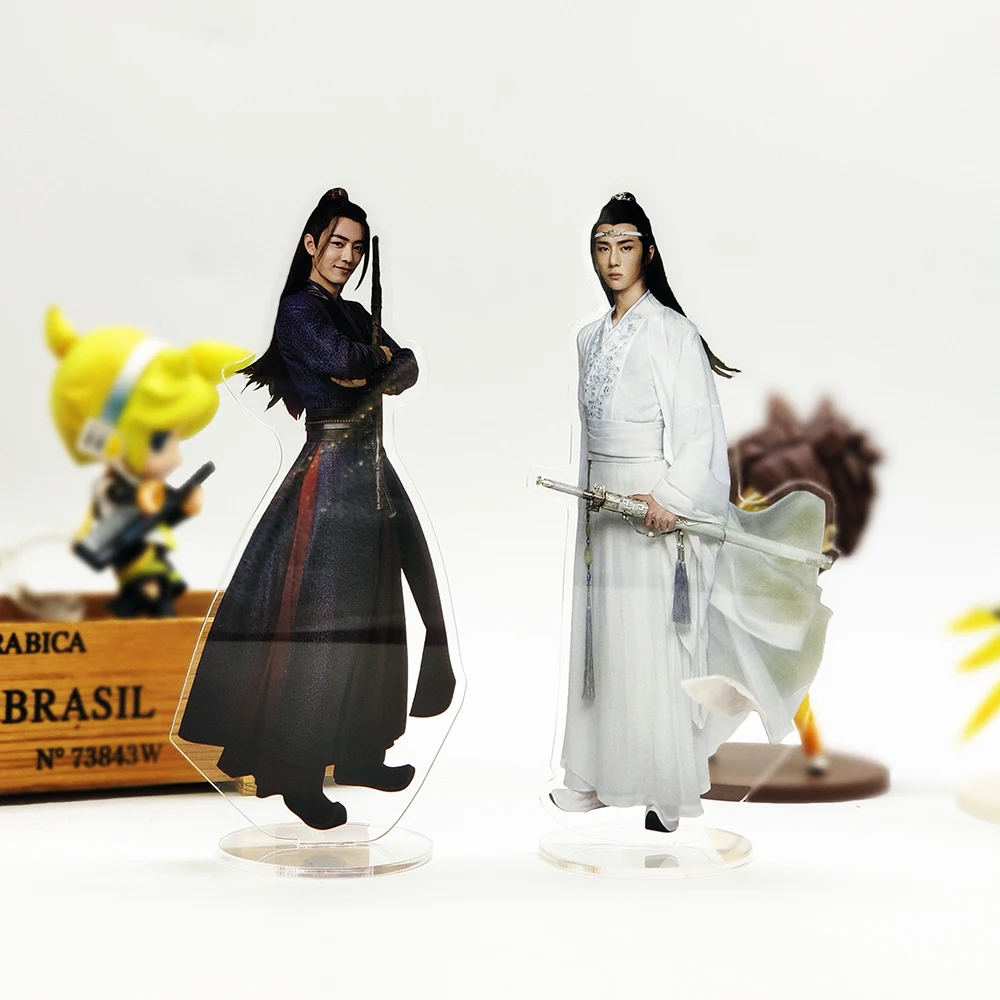 Love Thank you Mo Dao Zu Shi Live-Action Chen Qing Ling Wei WuXian Lan WangJi HF акриловая подставка фигурка модель держатель торта Топпер