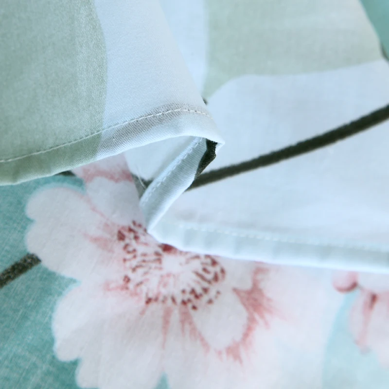 Роскошная простыня Геометрическая с цветами в клетку наволочка Королевский