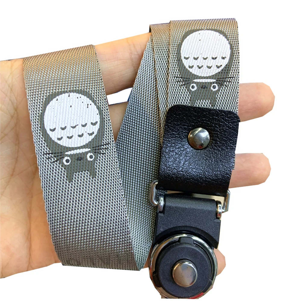 Брелок для ключей Totoro с ремешком из натуральной кожи|Ремешки телефонов| |