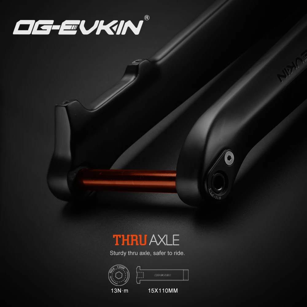 OG EVKIN FK007 29er углерода горные вилка MTB велосипеда передняя 1 1/8 &quot 1/2&quot горный