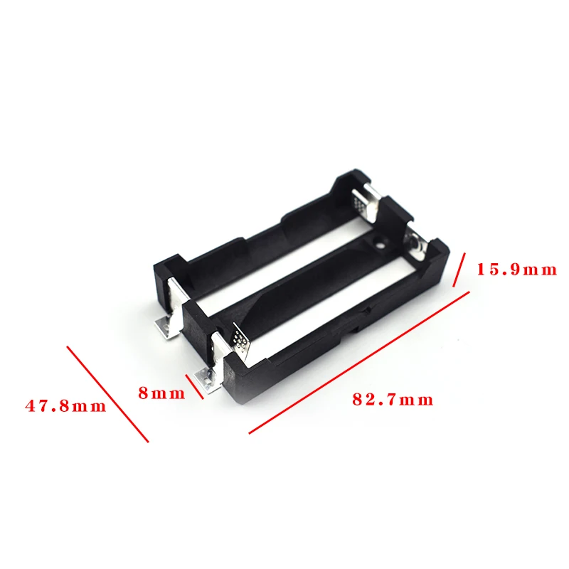 10 шт./лот 1x2x3x21700 SMT SMD перезаряжаемая батарея оболочка с контактами 1 2 3 слота 21700