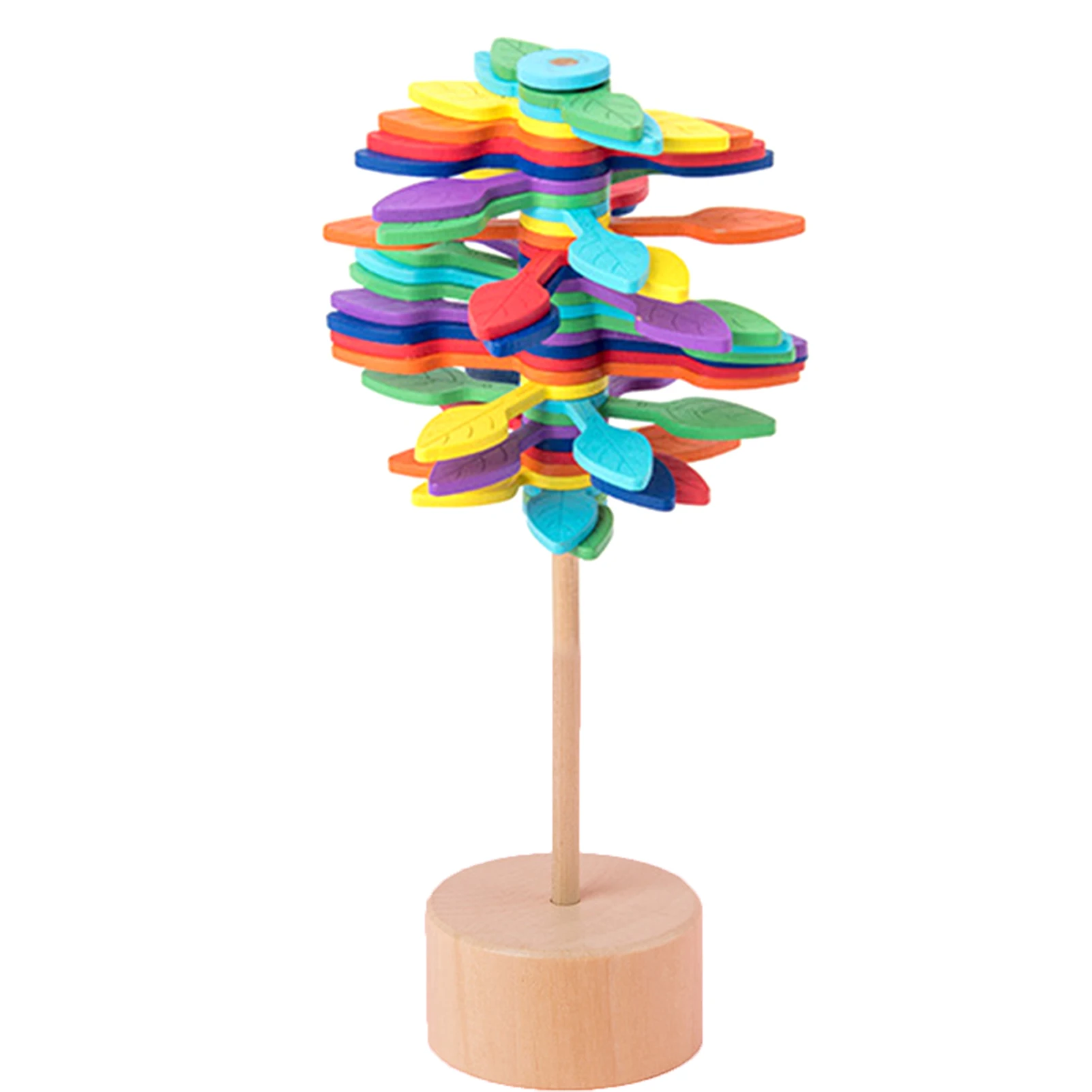 

Kids Wooden Toy Spiral Lollipop Stress Relif Toy Spinning Lollipop Toys Creative Decoration Unzip Toy Elegance