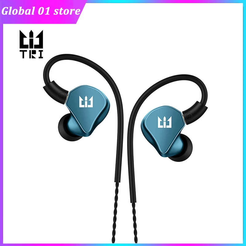 

Наушники-вкладыши TRI I4, 1BA + 1DD, гибридные, Hi-Fi, 3,5 мм